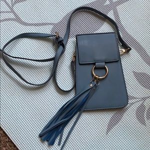 Wallet purse blue